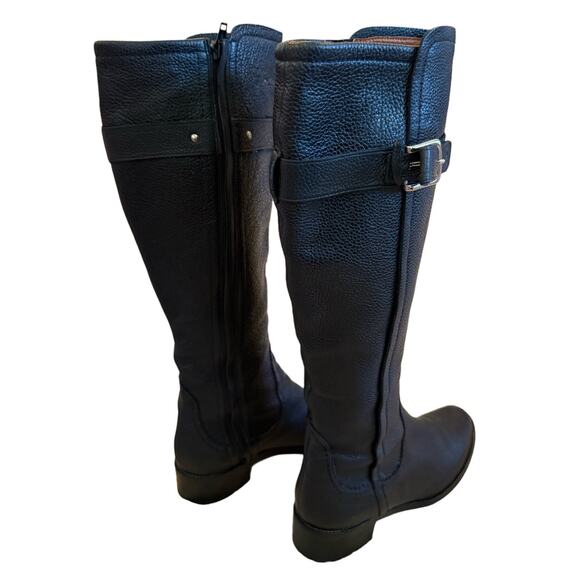 Vintage Cole Haan Italian Handcrafted Leather Equestrian Riding Boots Pristine 7 - Picture 3 of 9